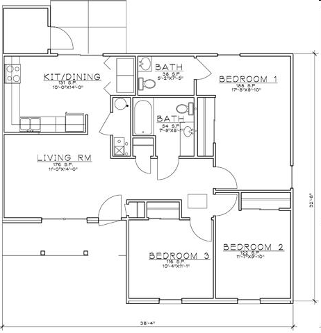 3BR/1.5BA - Edward''s Crossing II