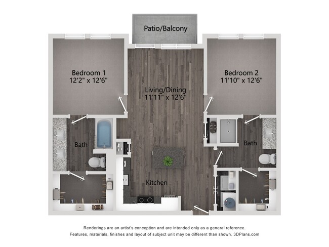 Floorplan - Rowlett Station