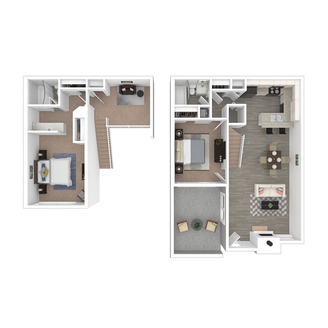 Floorplan - Casa Azul Townhomes