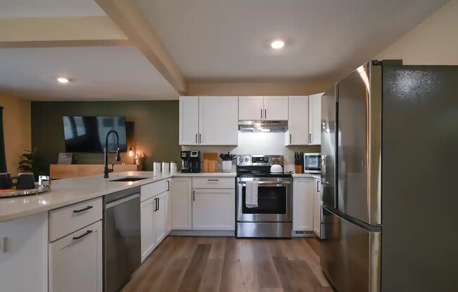 Kitchen with Appliances and Dishwasher - 8109 Grant St