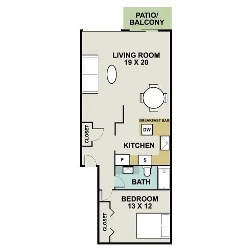 Floorplan - Collins Off Colter II