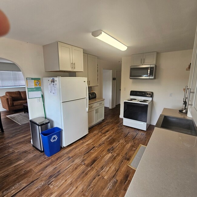 Kitchen from front door - 180 2nd St