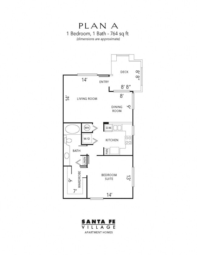 Floorplan - Santa Fe Village