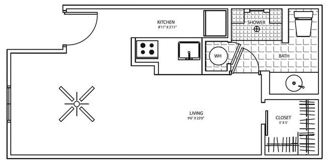 Floorplan - Crescent at Shadeland Apartments