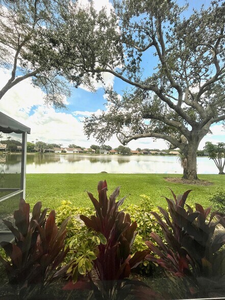 view from main bedroom window - 6660 Ilex Cir