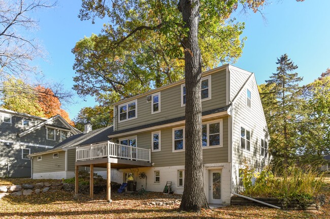 A view of the back of the home - 207 Benton Ave