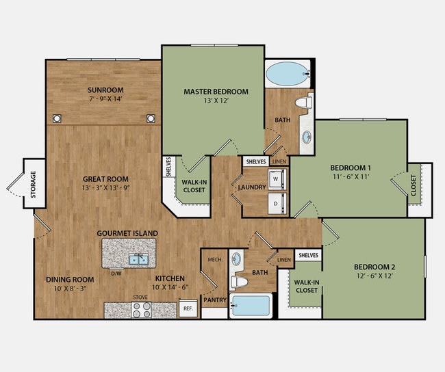 Floorplan - Enclave Blythewood Crossing Phase II