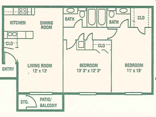 2BR/2BA - Seaport Village