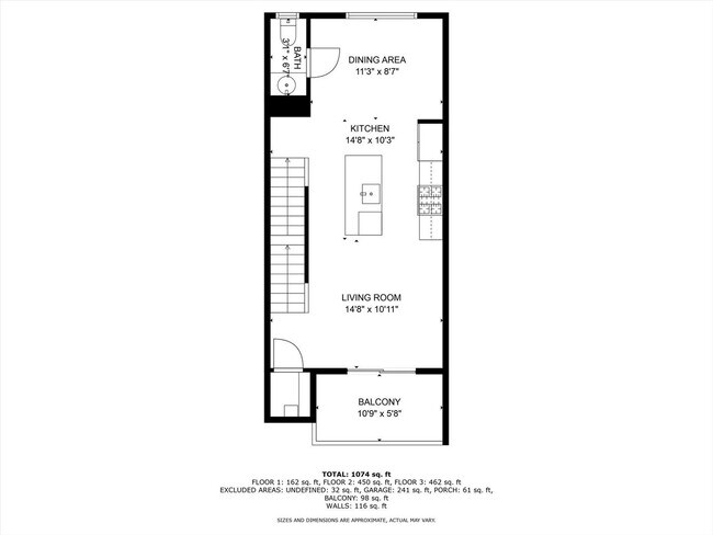 Building Photo - Beautiful, updated 3 bedroom townhome!