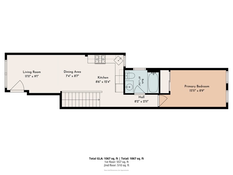 Floor Plans - 2nd Floor - 2612 Ellsworth St