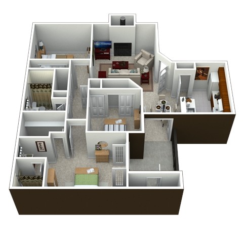 Floorplan - Springhill Apartments