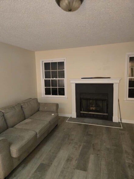 Family room with fireplace - 314 W Gordon St