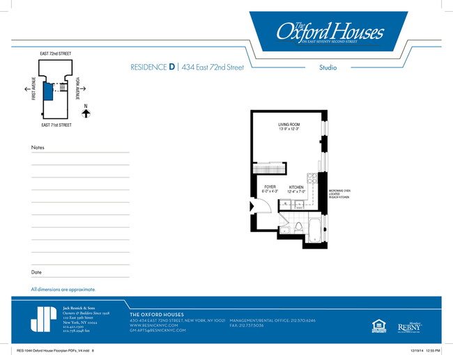 Floorplan - The Oxford Houses