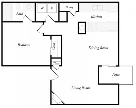 Solaire_1x1_663sf.jpg - Solaire Apartments