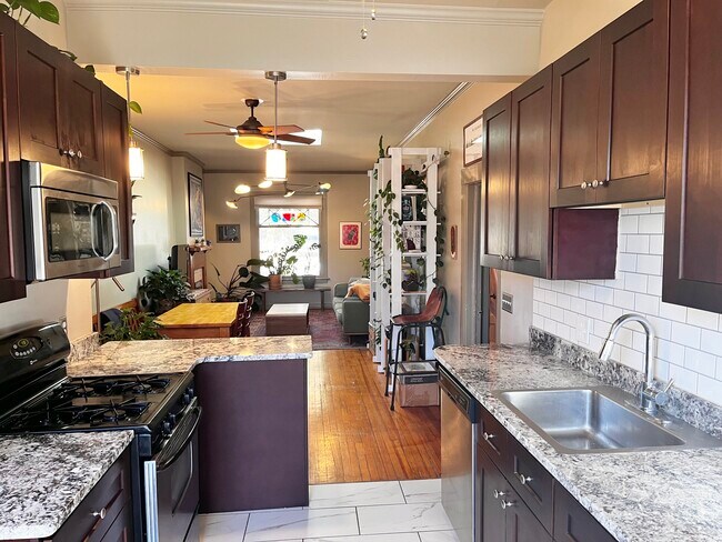 Kitchen from back - 3412 N Raleigh St