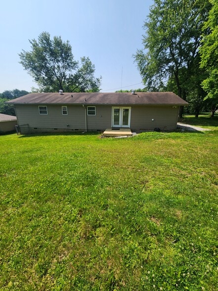 Rear of House - 1605 Woodrow Dr
