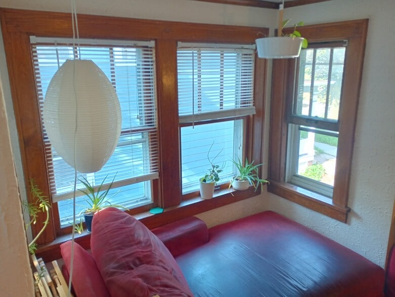 Reading nook - 3 sides of windows - 739 E. Gorham St.
