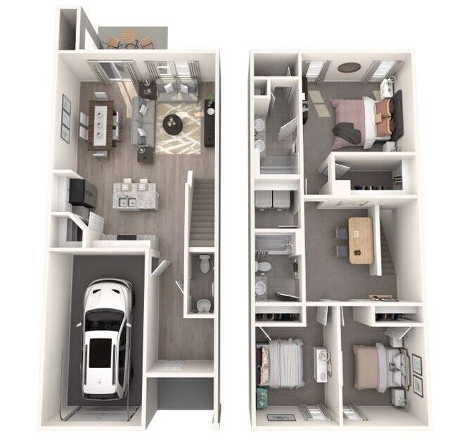 Floorplan - Brookmont Townes