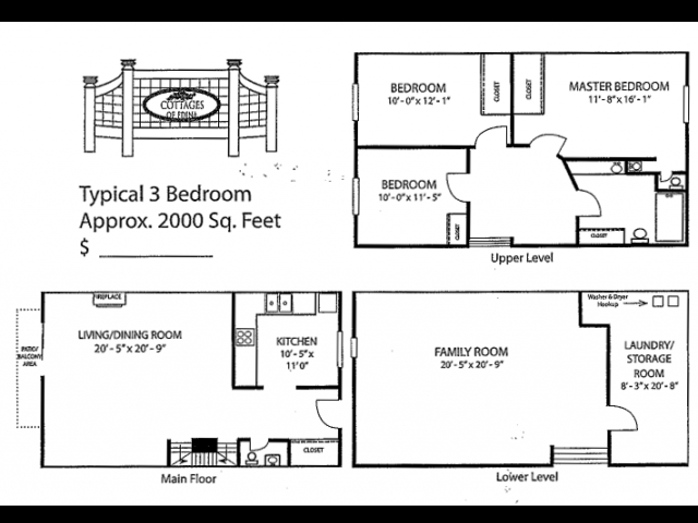 Floorplan - Cottages of Edina