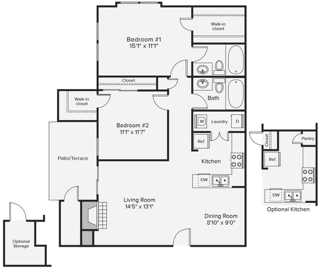 Floorplan - Archstone Redmond Lakeview