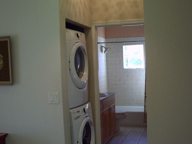 Large new front load washer dryer - 7256 David Blvd