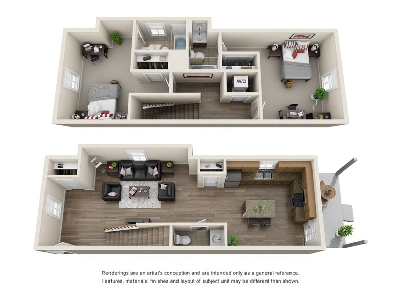 2 Duplex Furnished - Grayson Cottages