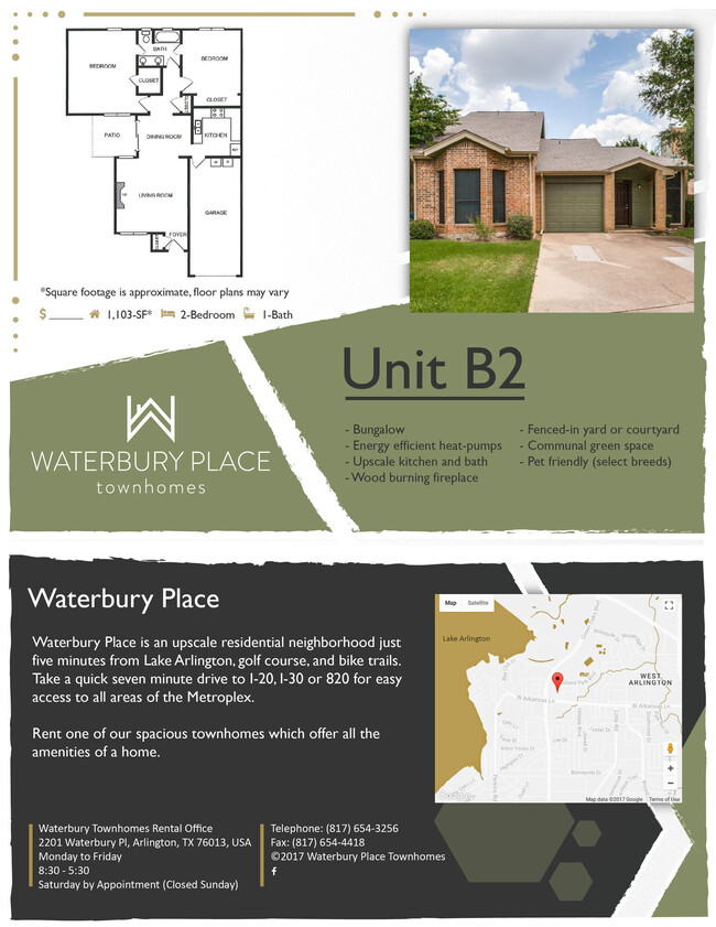 Floorplan - WATERBURY PLACE