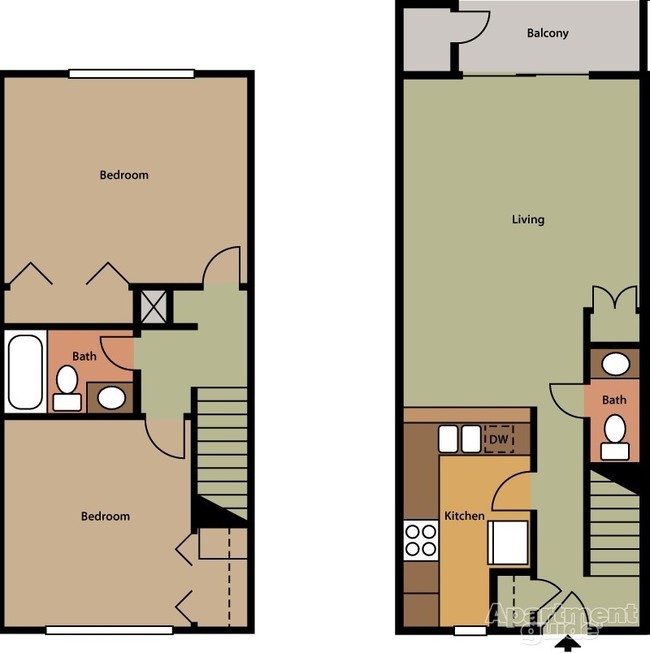 2BR/2BA - Wilbur Oaks Apartments