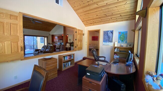 Office looking towards Dining Room and Living Room - 26927 Manzanita Ct