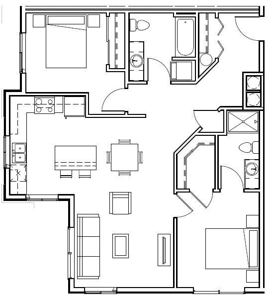 Floorplan - Sunset Terrace