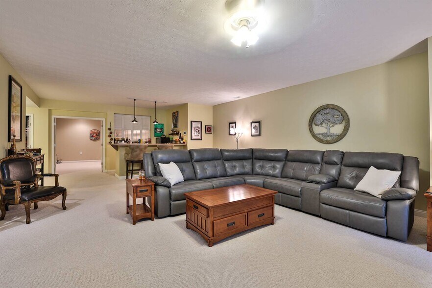 Lower Level Family Room - 11633 Chancery Ln