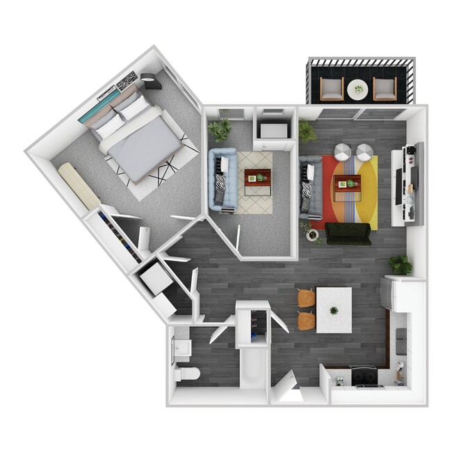 Floorplan - Parker Station Flats