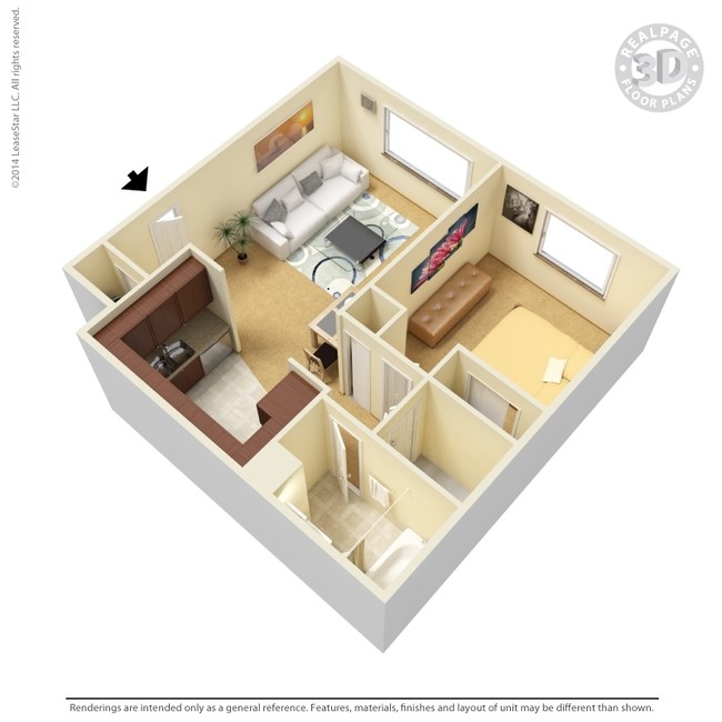 Floorplan - Norwalk Park Apartments
