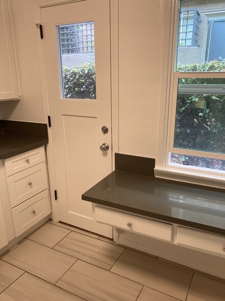 Backdoor in kitchen - 10662 Wilkins Ave