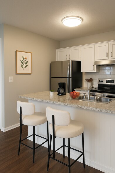 Kitchen - 122 W Victoria Ct