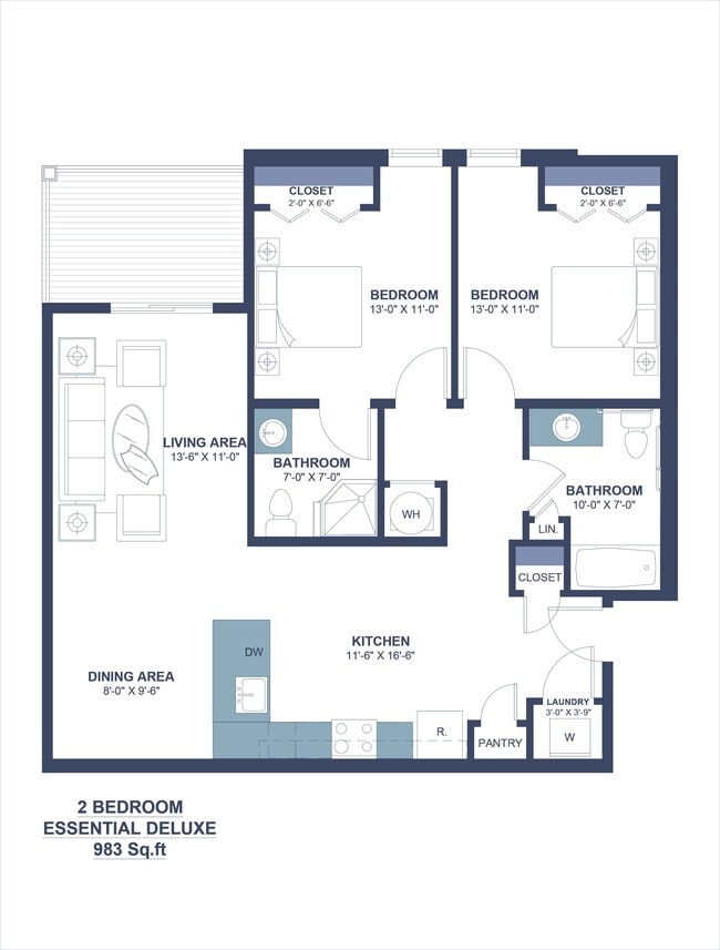 Floorplan - 5604 Apartments