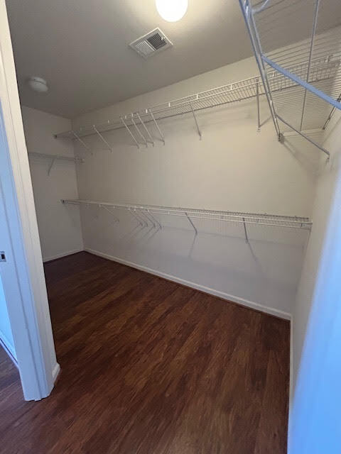 primary walk in closet - 1518 montessori terrace