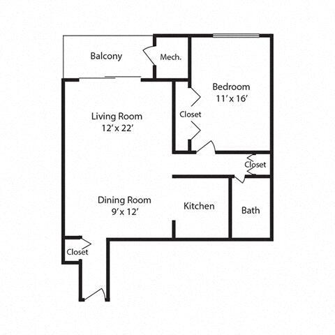 Floorplan - Forest Park