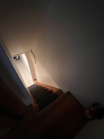 Stairs to Finished Basement - 2447 S 9th St