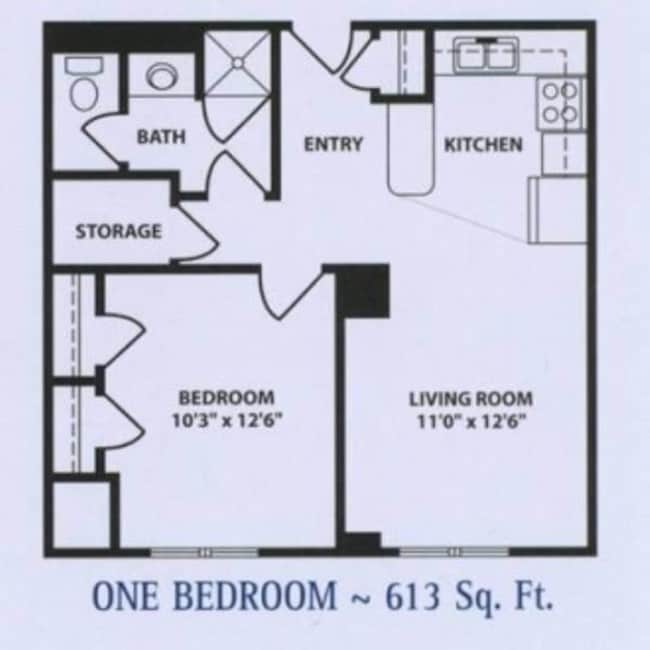 1BR/1BA - LaCiel