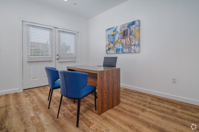 2BR, 3BA - 1368SF Dining Room - Belcara Luxury Townhomes