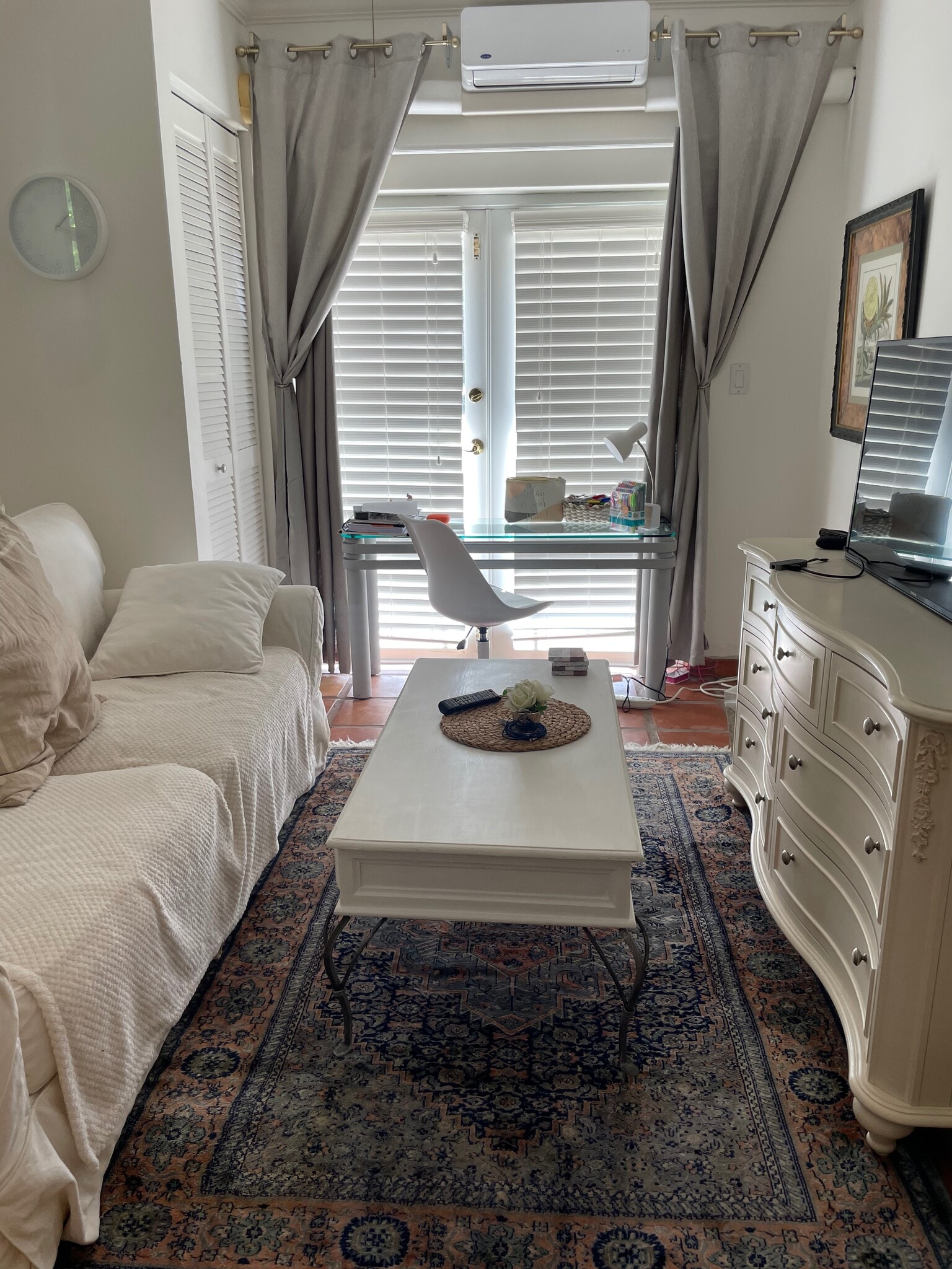 Living room with flat screen TV and Streaming channels - 301 NW 53rd St