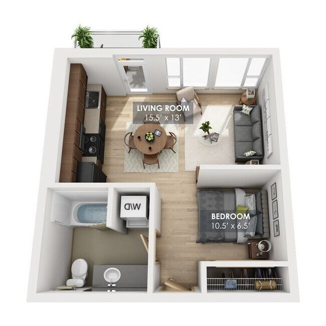 Floorplan - Boxcar South Lake Union