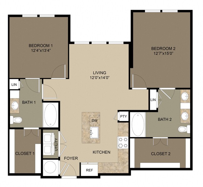 Floorplan - Birdie on Woodland Greens