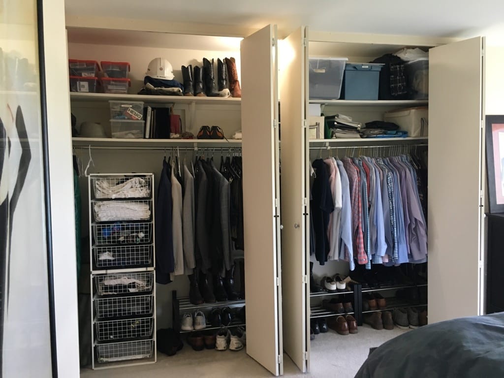 Primary Bedroom Closet - 5445 N Sheridan Rd