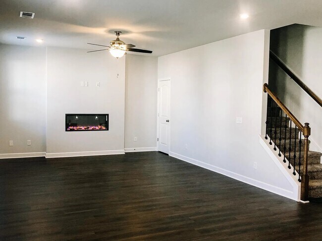 Living Room & Electric Fireplace - 4536 Hoboken Way