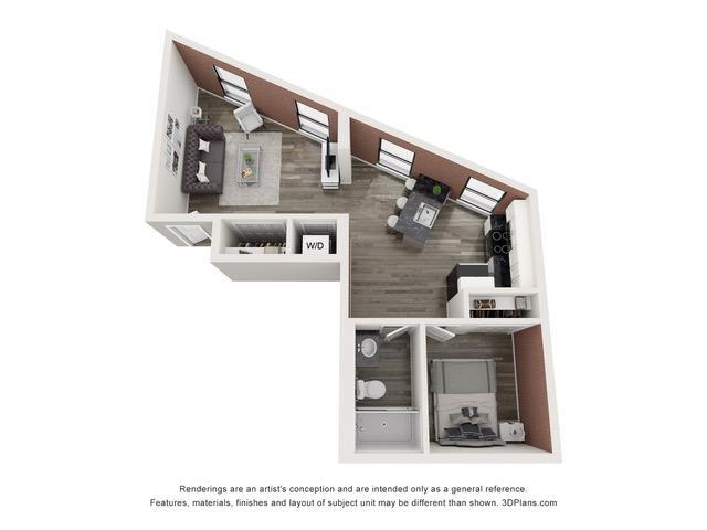 Floorplan A - 400 River St