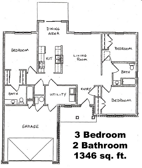 3BR/2BA - Cloverhill Estates