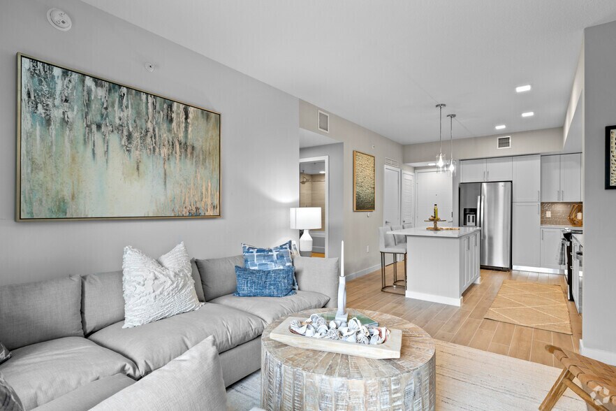 2BR, 2BA B1 Livingroom - Mayla Pompano