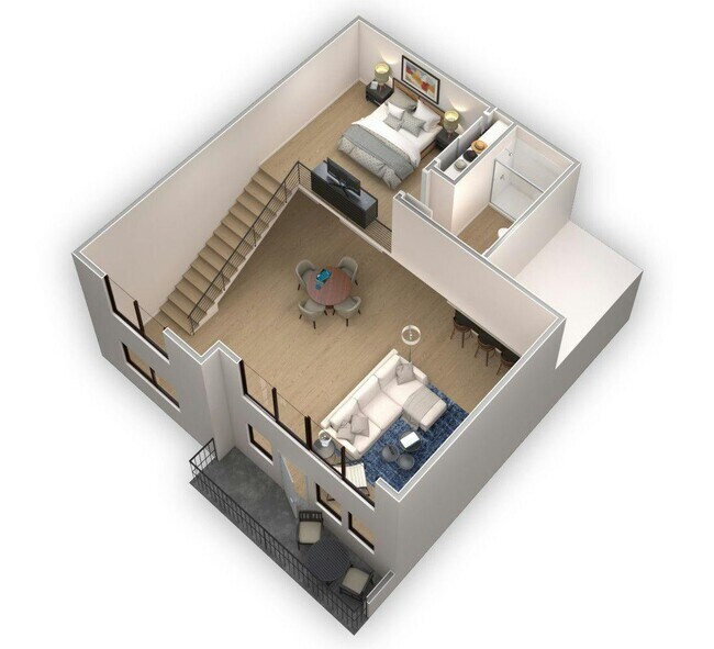Floorplan - Lakeside Drive Apartments